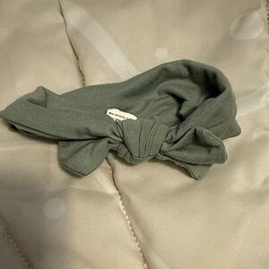 Stylish Green Knotted Headband for Kids